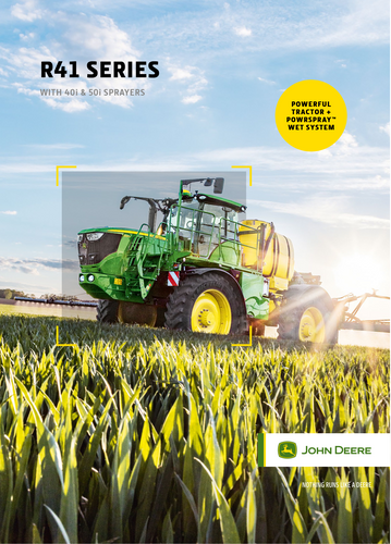 John Deere R41 Series 40 & 50i Sprayer