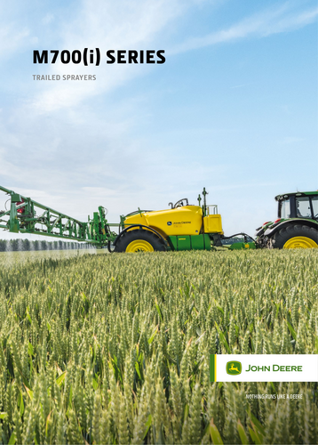 John Deere M700i Trailed Sprayer