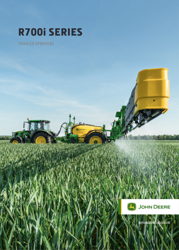 John Deere R700i Trailed Sprayer