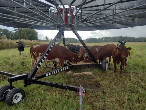 Providing shade in the Arctic Region