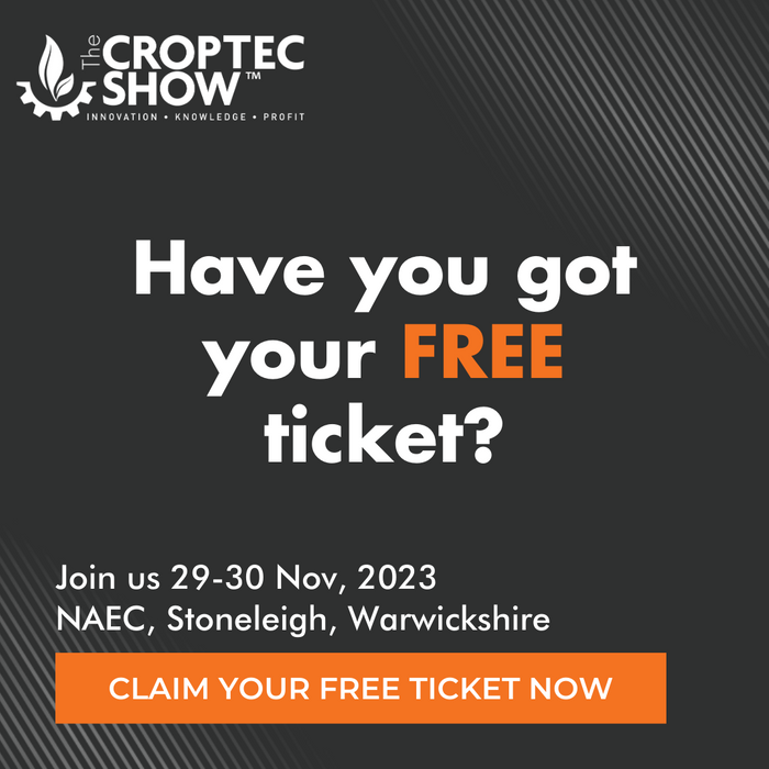 Future proof your arable enterprise at The CropTec Show – Register Now!