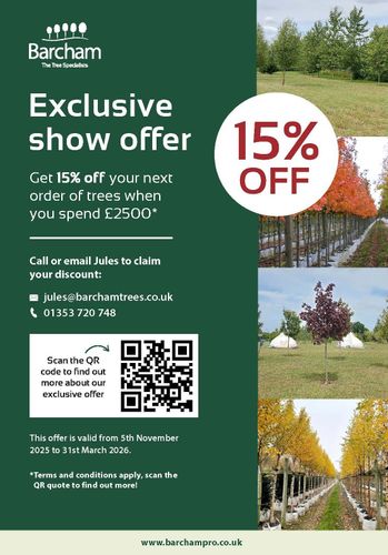 15% off Barcham Trees