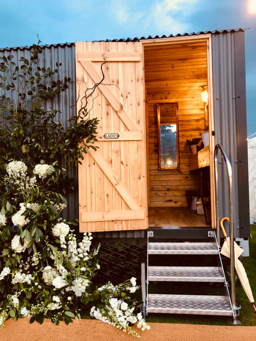 Shepherds Hut Washrooms - loos and showers