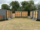 Shepherds Hut Washrooms - loos and showers