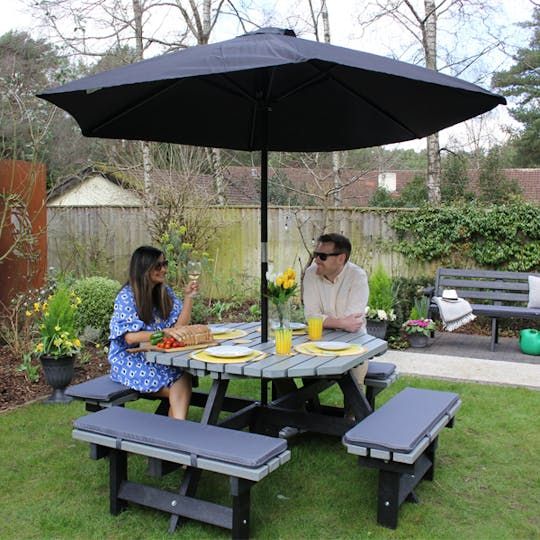 Octagonal Picnic Table