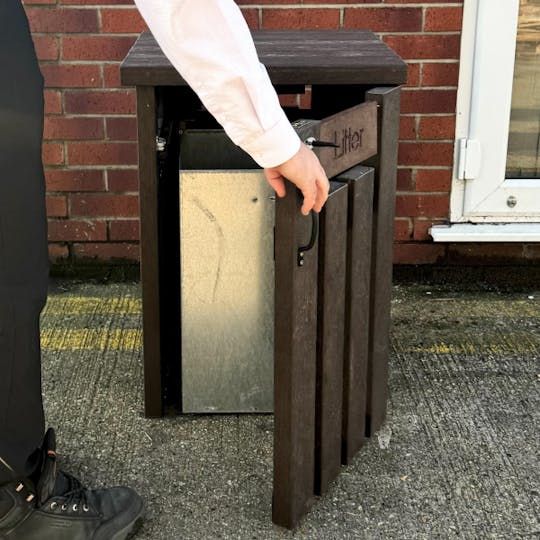 Premium Recycled Plastic Litter Bin