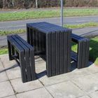 Premium High Bistro Table And Benches Sets