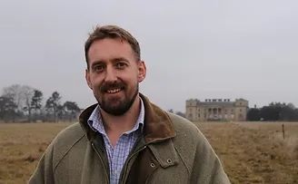 RBST CEO, Christopher Price and Rob Havard from Phepson Angus - Rare Breeds Survival Trust