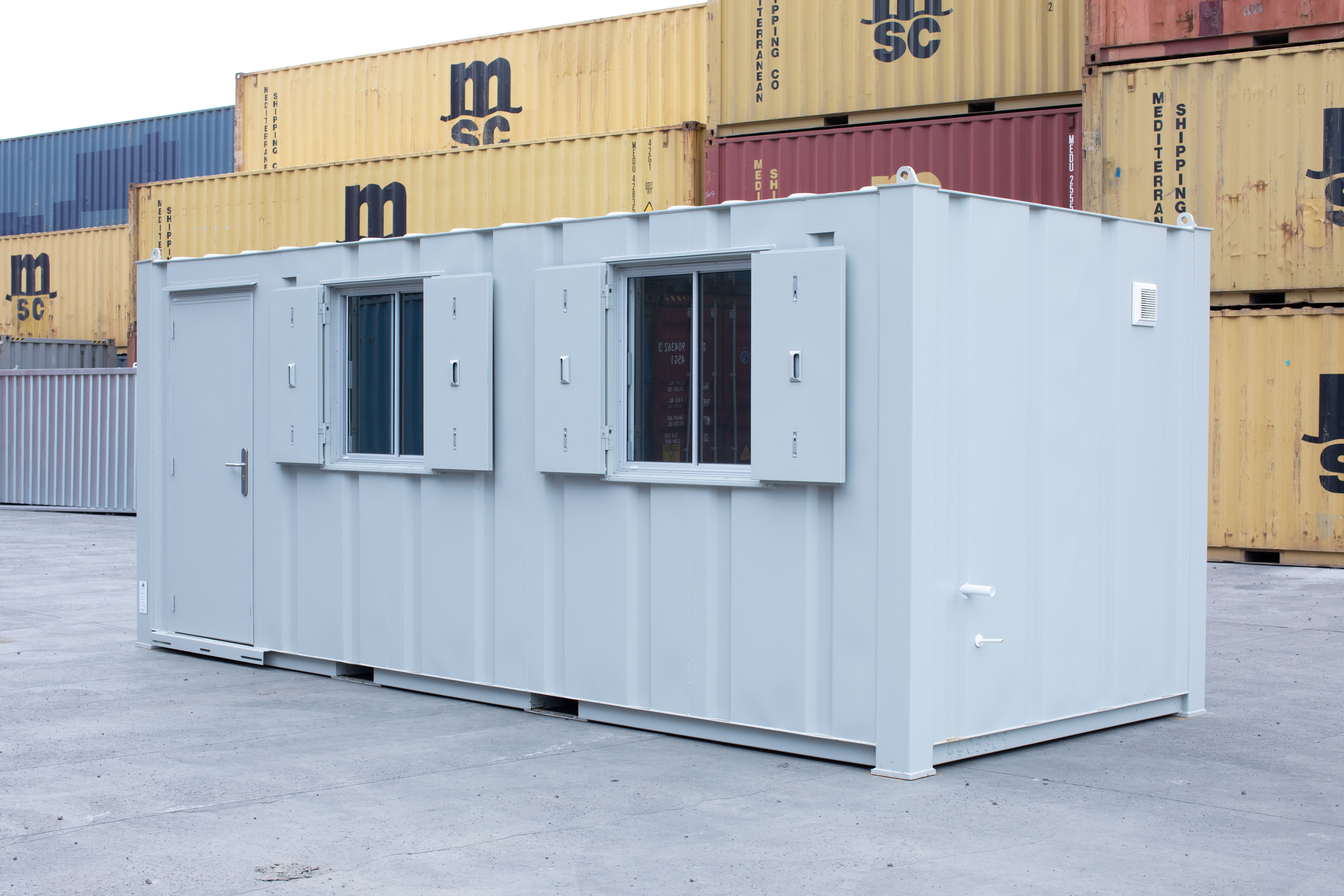 After a record breaking year of sales, Cleveland Containers have invested in a new fleet of site accommodation units and insulated flat pack containers.
