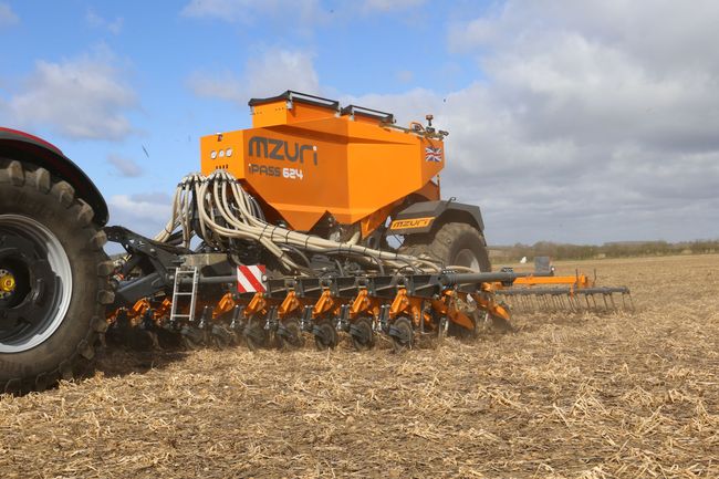 Mzuri launch next generation direct drill at LAMMA 2022
