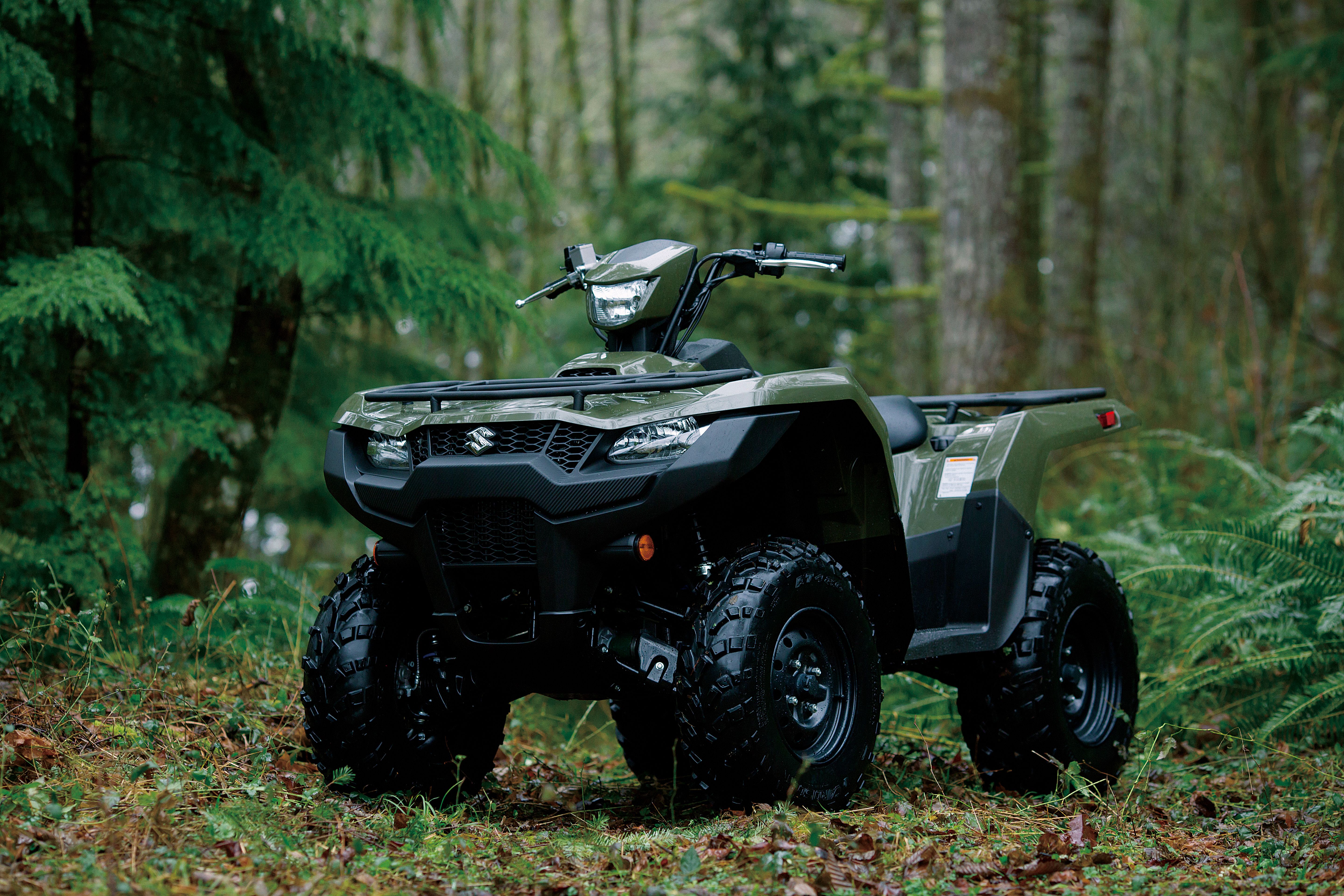 SUZUKI GIVES ATV RIDERS CONFIDENCE