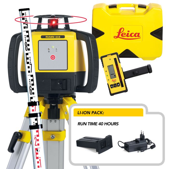 leica rotary laser level