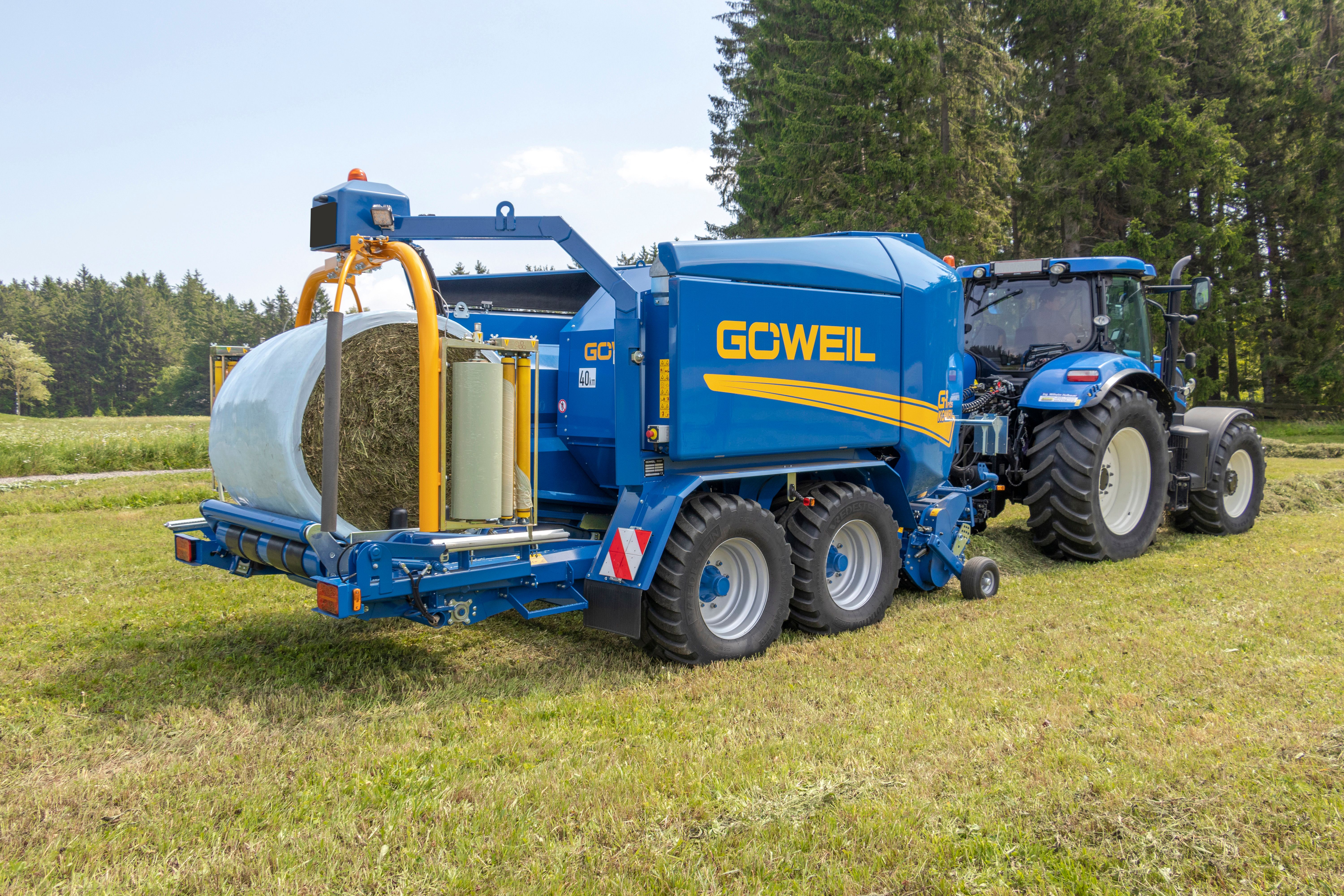 Perfect Bales with the GÖWEIL Wrapper Baler