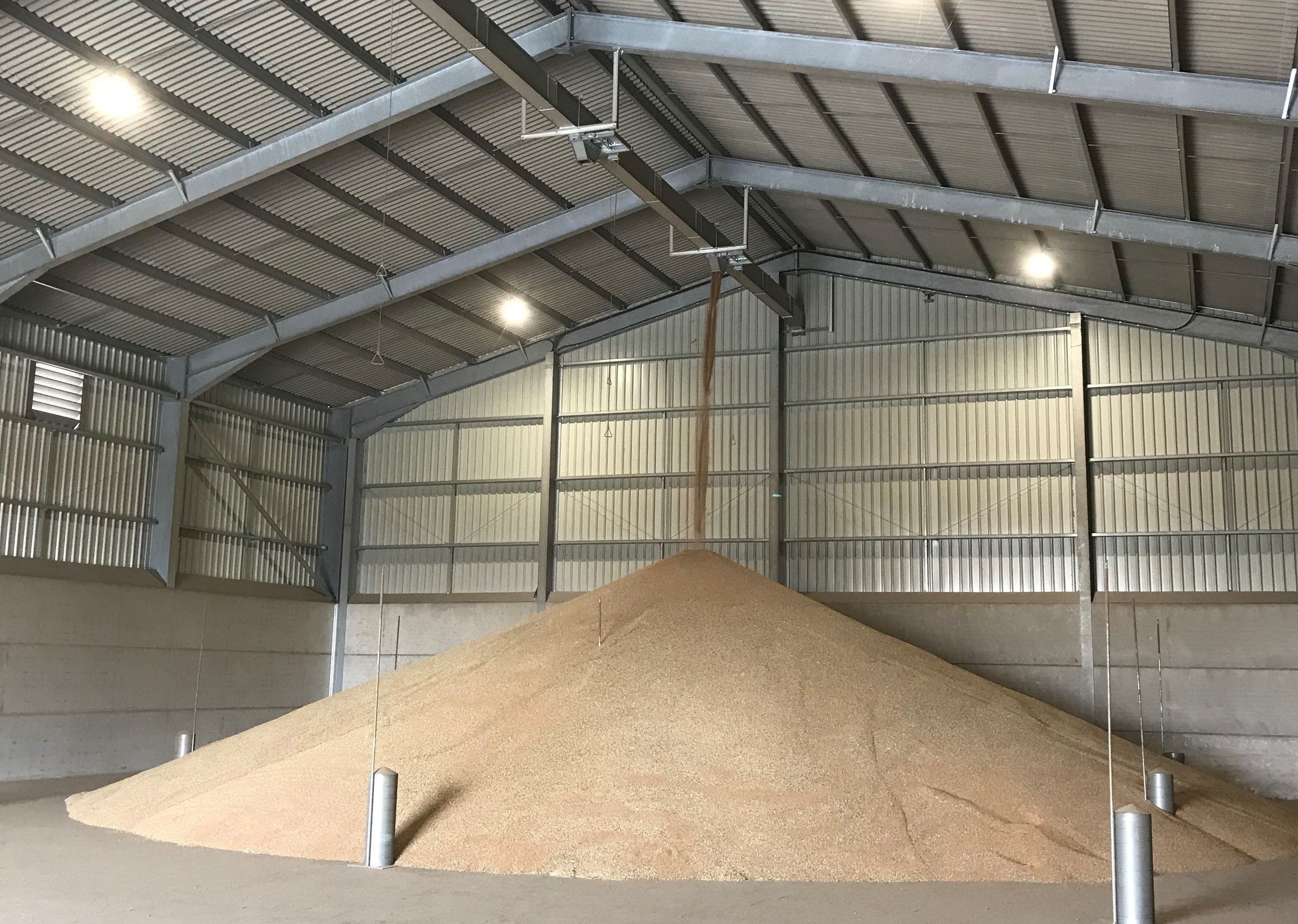 Huddlestone Produce takes advantage of change in planning regulations when upgrading grain drying and storage plant and speeds up harvest