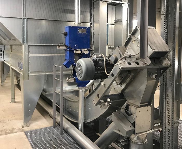Bonnington Mains Farm speeds up harvest by one week with new grain processing plant from BDC Systems Ltd and partner d.m.i. Mechanical Engineers