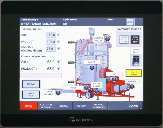 New Magna Dryer Control System for 2023