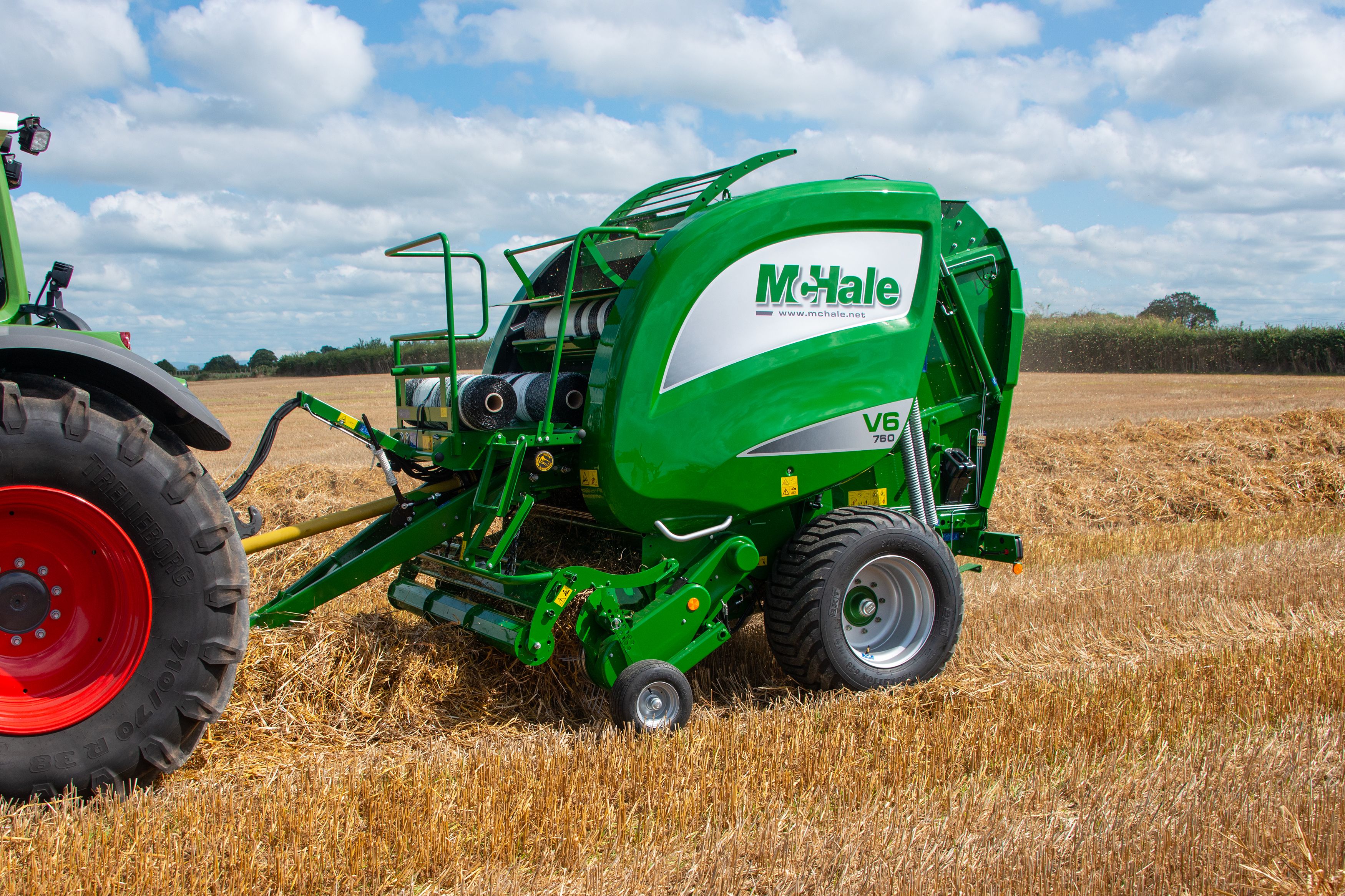 McHale V6760 Fully Automatic Variable Chamber Baler