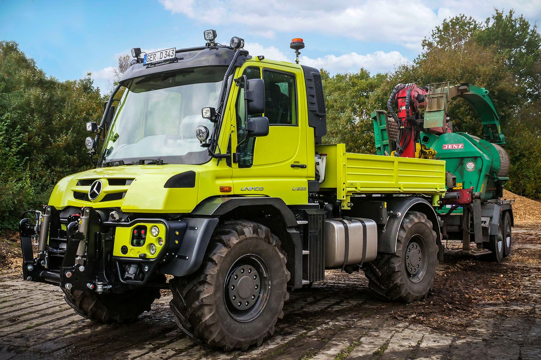 Mercedes-Benz Unimog puts on more muscle where it matters for UK customers
