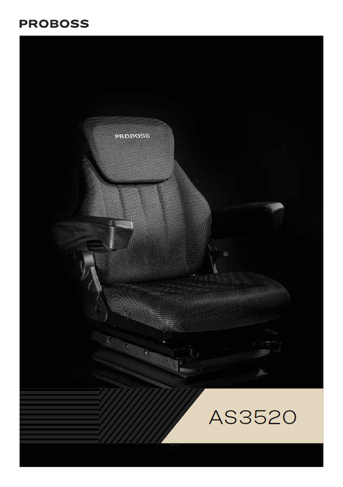 PROBOSS Seats - Comfort Makes a Difference