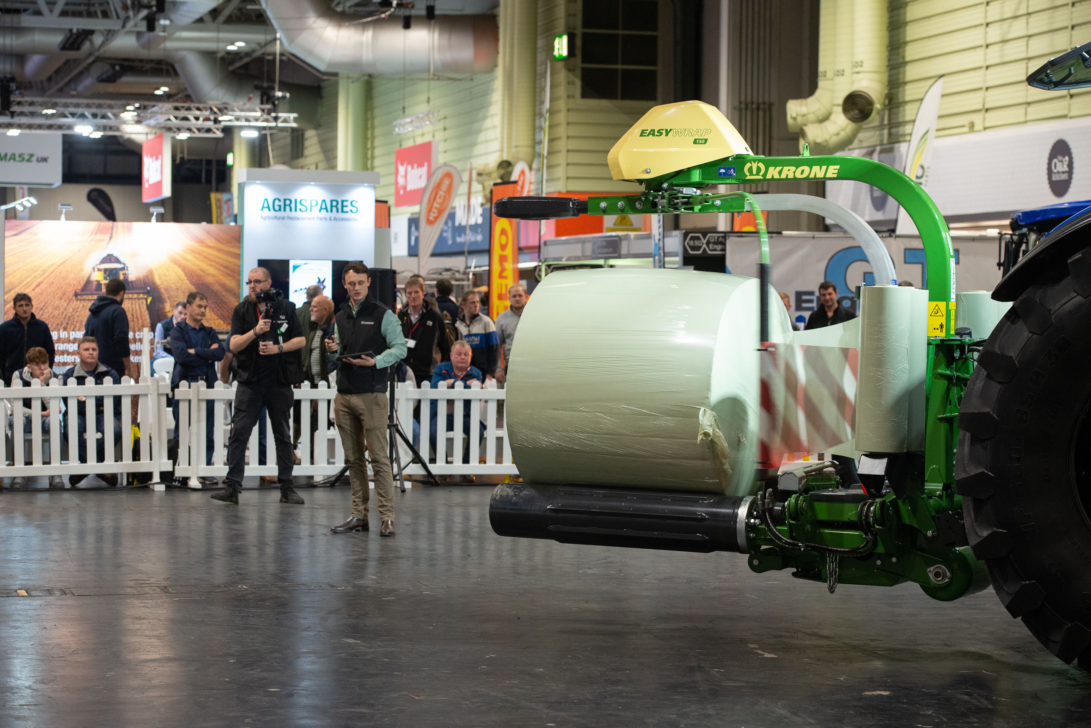 Krone EasyWrap at LAMMA 2023