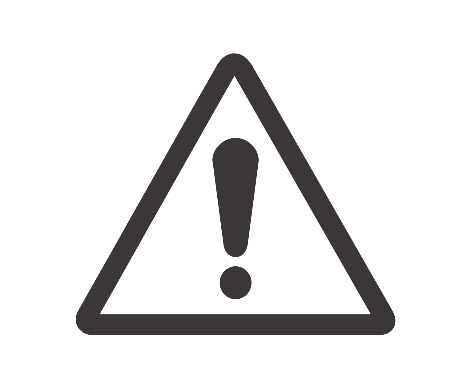 Safety Icon - Exclamation mark in a triangle