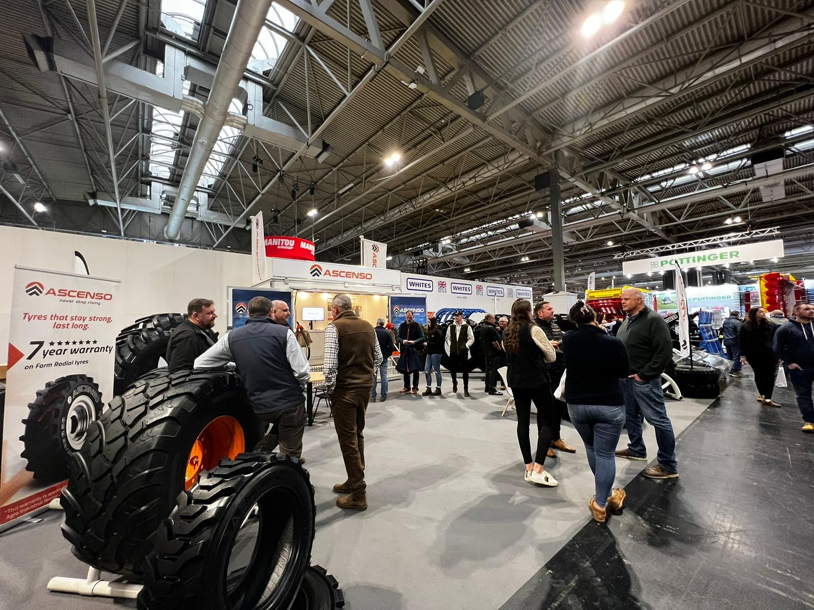 Ascenso Return to LAMMA 2024 to Showcase their Agricultural Tyre Range