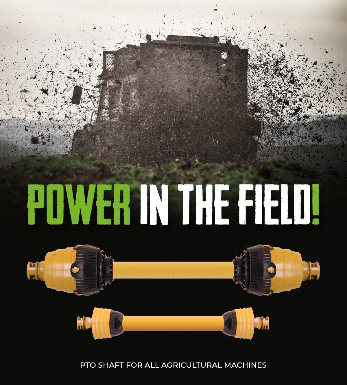 Discover Our Comprehensive Range of Articulated PTO Shaft Components!