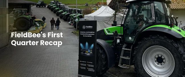 FieldBee's First Quarter Recap: Supporting Farmers and Innovating Precision Farming