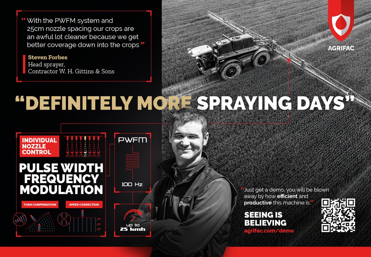 Discover the next generation of precision spraying with Agrifac’s Condor range!