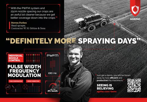 Discover the next generation of precision spraying with Agrifac’s Condor range!