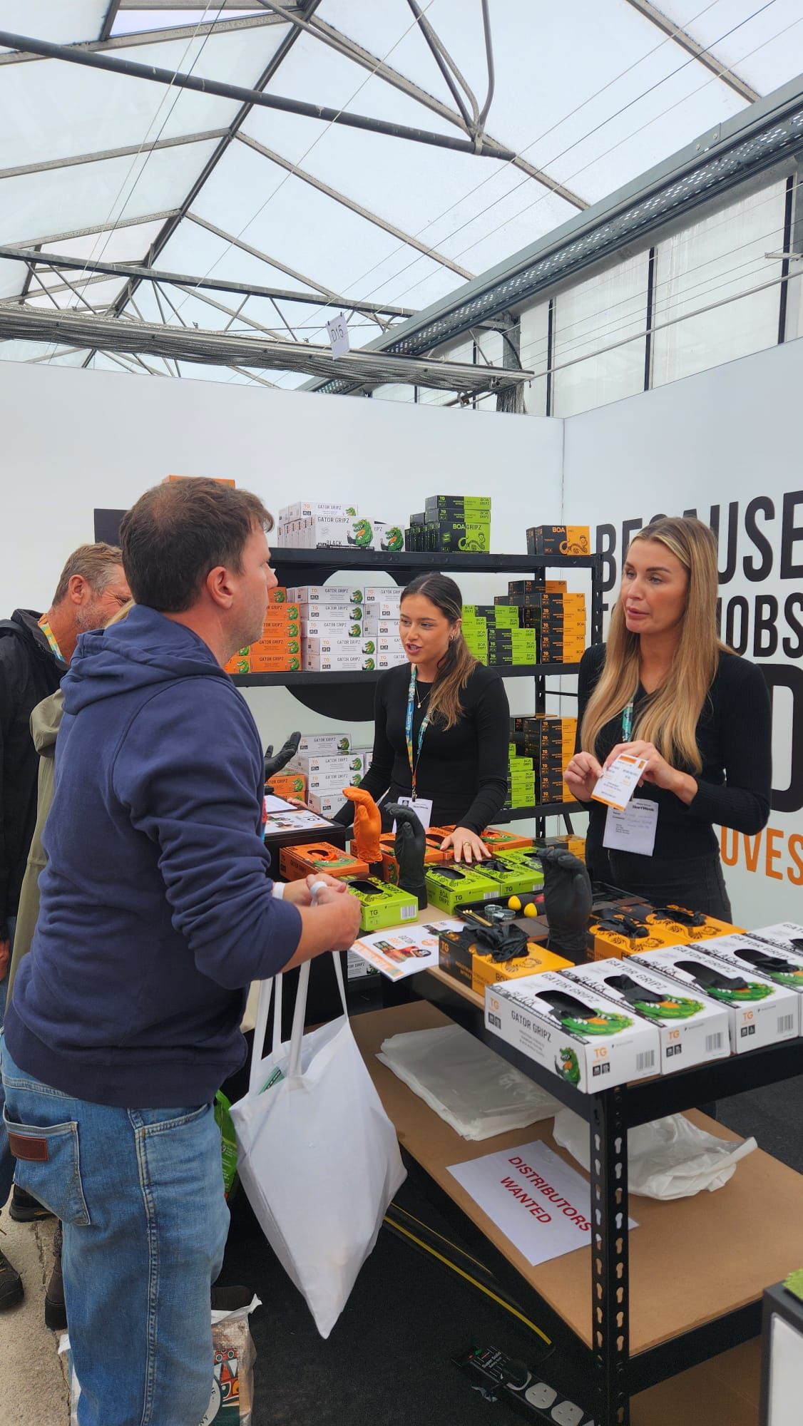 Gator Gripz by Tough Glove – The Toughest Disposable Grip Glove for Farmers and Technicians