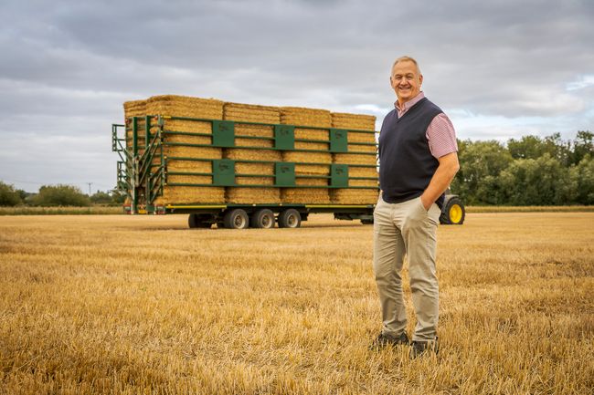 Andrew Baxter discusses Bale Trailers and Hydraulic Clamps