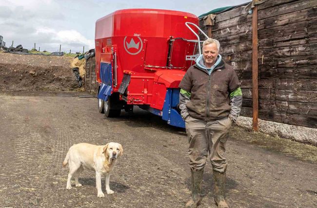 Improving ration quality with Kverneland Siloking trailed diet feeder