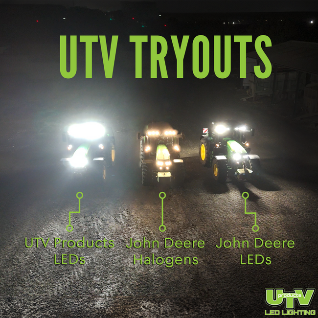 Field Tested: UTV vs John Deere LED Work Lights