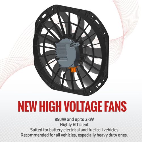 SPAL High Voltage (HV) Fans