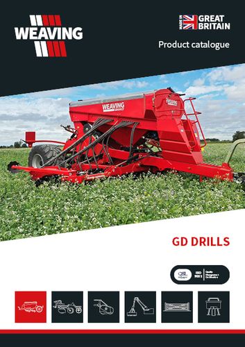 Weaving GD Direct Disc Drill Product Catalogue
