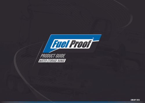 Fuel Proof Product Guide – Water Storage Range