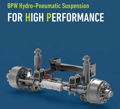 BPW HYDRO-PNEUMATIC SUSPENSION