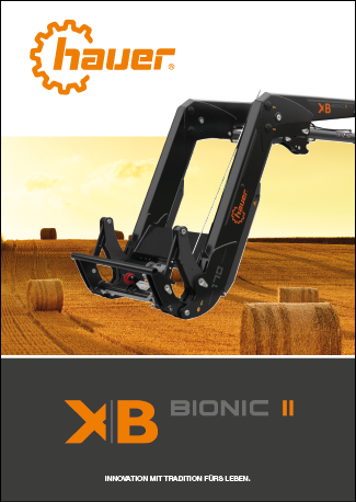 Hauer front loader XB BIONIC II