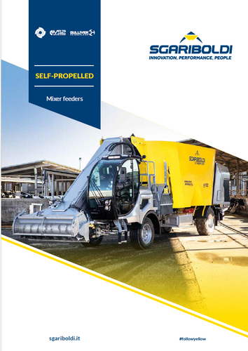 Self-propelled mixer feeder catalogue