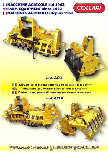 ACL Rotary Tiller