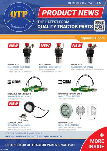 Quality Tractor Parts - Product News Brochure - Winter: Dec & Jan 24/25