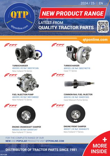 Quality Tractor Parts - FPT Brochure - Jan 25