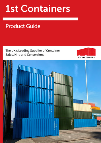 1st Containers Product Guide