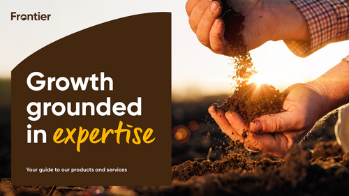 Frontier products and services brochure 2026