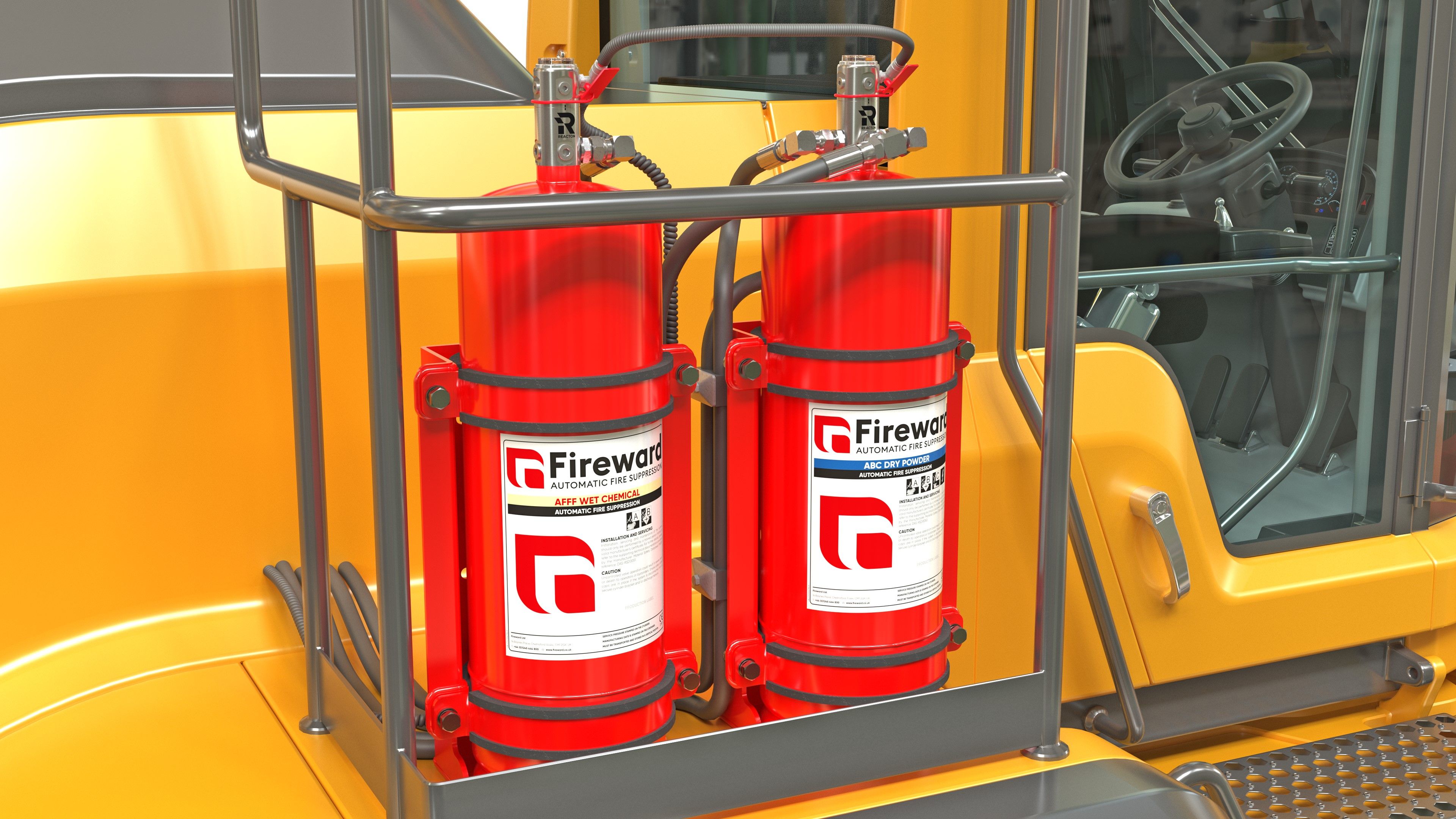 Dual Agent Fire Suppression