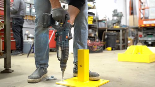 ROLLTect Retractable Welding Screens Installation