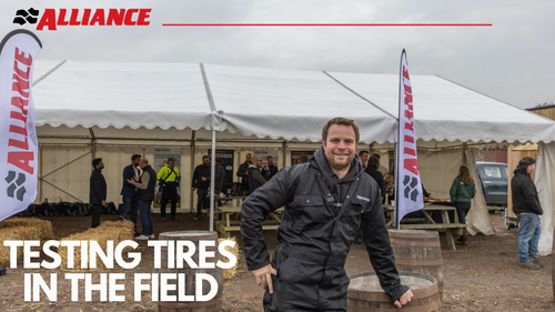 Testing our tires in the field