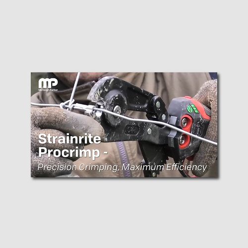 Discover the power of the Strainrite PROCRIMP F3020 crimping tool