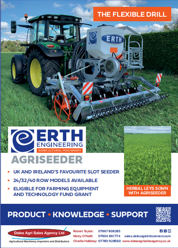 Erth Agriseeder Direct drill